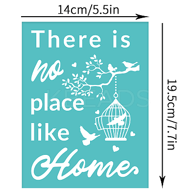 Self-Adhesive Silk Screen Printing Stencil DIY-WH0173-001-D-1