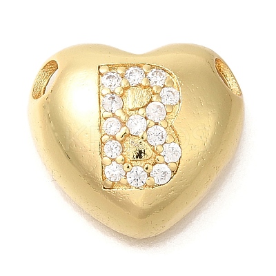 Rack Plating Brass Micro Pave Cubic Zirconia Pendants KK-I722-04G-B-1
