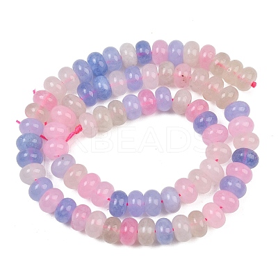 Natural White Jade Beads Strands G-E507-01-08-1