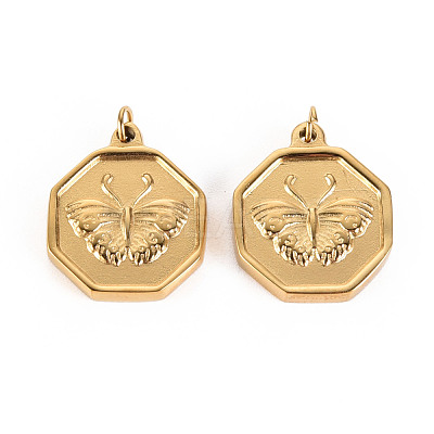 316 Surgical Stainless Steel Pendants X-STAS-S116-124G-1