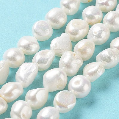 Natural Cultured Freshwater Pearl Beads Strands PEAR-Z002-06-1