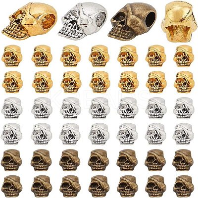 45Pcs 3 Colors Alloy European Beads FIND-PH0021-85-1