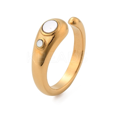 304 Stainless Steel Cuff Rings RJEW-Q011-04G-B-1