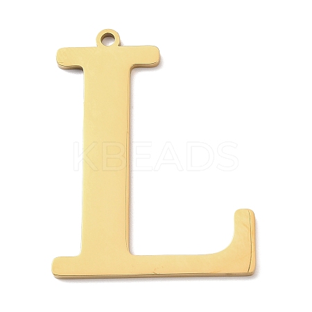 304 Stainless Steel Pendants STAS-C157-01G-L-1
