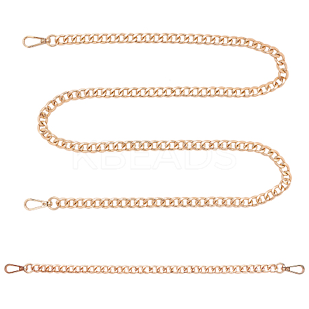 Aluminum Curb Chain Bag Handles FIND-PH0002-13LG-1