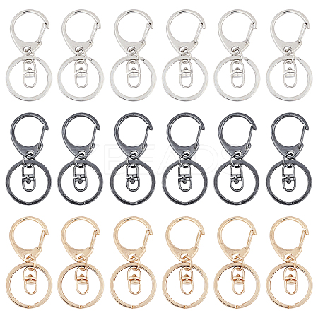 Alloy Keychain Clasp Findings KEYC-OC0001-002-1