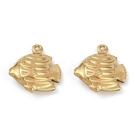 Ocean 304 Stainless Steel Pendants STAS-P390-01D-G-1