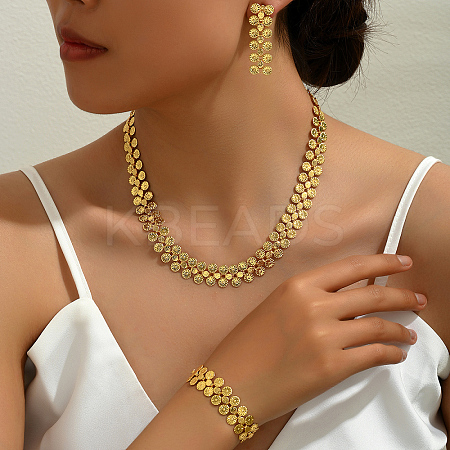 Elegant French Style Brass Jewelry Sets LS8841-1