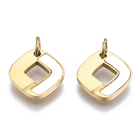 304 Stainless Steel Charms LS-STAS-S116-323G-1