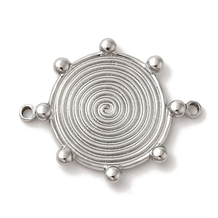 304 Stainless Steel Connector Charms STAS-C110-15P-1