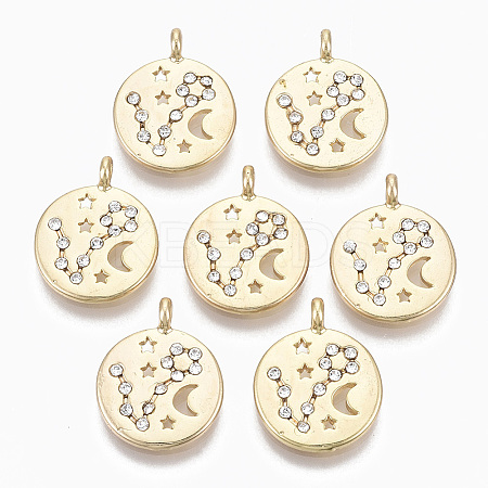Alloy Pendants PALLOY-S135-001B-NR-1