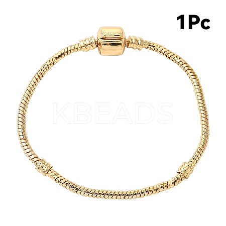 1Pc Brass European Style Bracelets For Jewelry Making MAK-YW0001-21-1