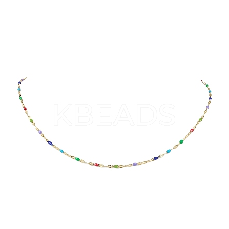 304 Stainless Steel Chain Necklaces NJEW-JN05043-1