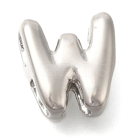 304 Stainless Steel Slide Charms STAS-B075-37P-W-1