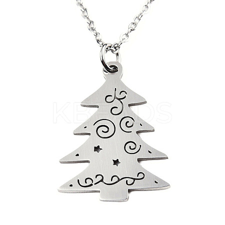 Non-Tarnish Christmas Theme LS-NJEW-S105-JN598-45-1-1