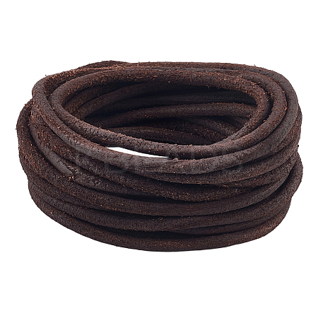 5M DIY Frosted Cowhide Leather Cord OCOR-GF0004-97C-02-1