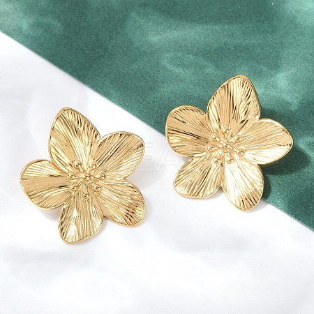 Non-Tarnish 304 Stainless Steel Stud Earrings X-STAS-L024-004G-02-1
