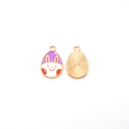 Zinc Alloy Enamel Pendants ENAM-SZC0001-02A-KCG-1