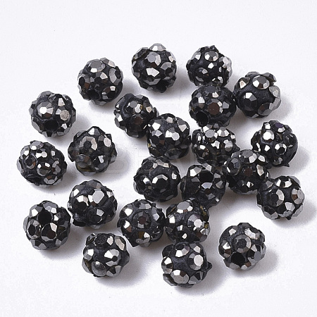 Pave Disco Ball Beads RB-T017-01-01-1