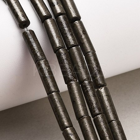 Natural Gold Pyrite/Golden Pyrite Beads Strands G-F833-G01-01-1