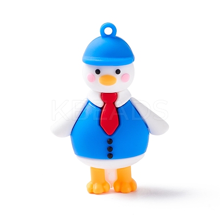 PVC Cartoon Duck Doll Pendants KY-C008-06-1
