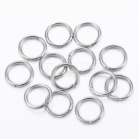 Tarnish Resistant 304 Stainless Steel Open Jump Rings LS-X-STAS-H555-10P-1