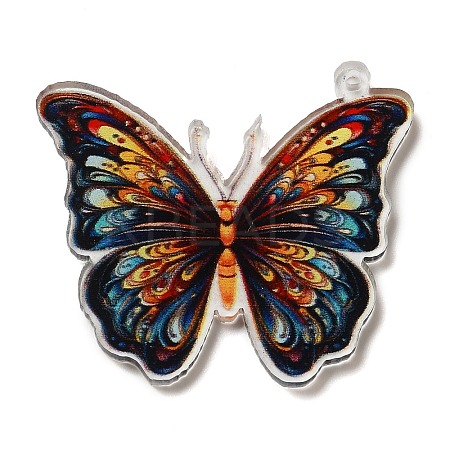 Acrylic Pendants OACR-O007-02J-1