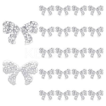 Glitter Resin Hotfix Rhinestone LS-AJEW-WH0270-699A-1