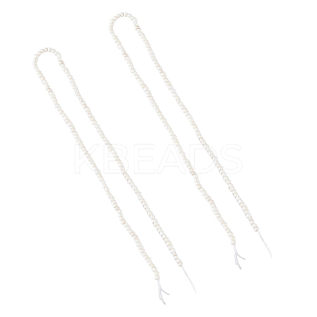 2 strand Natural Cultured Freshwater Pearl Beads Strands PEAR-FI0001-01-1
