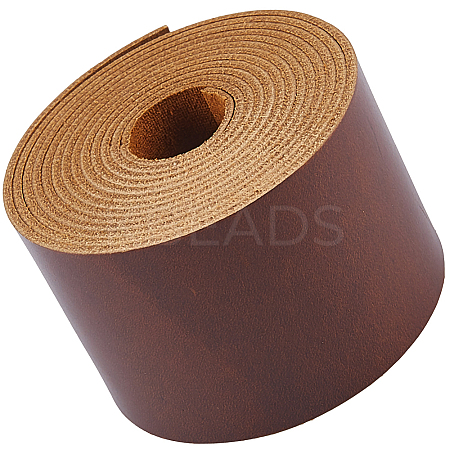 2M Flat AB Grade Cowhide Leather Cord AJEW-WH0479-73C-04-1