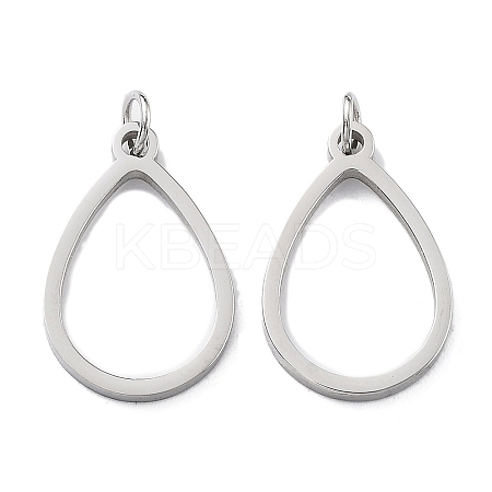 Non-Tarnish 304 Stainless Steel Pendants STAS-G324-01F-P-1