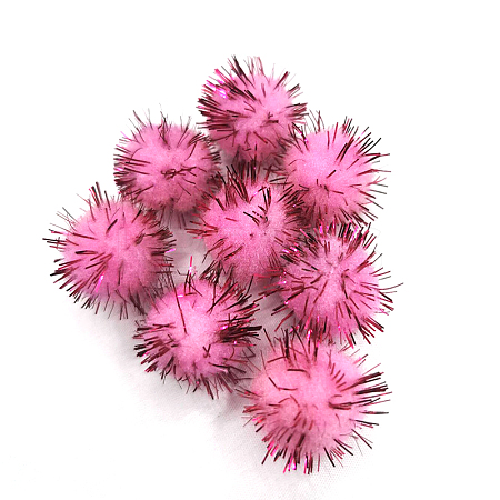 Handmade DIY Doll Craft Pom Pom Yarn Pom Pom Balls FABR-PW0001-106C-02-1