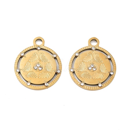 Ion Plating(IP) 304 Stainless Steel Pendant STAS-U014-19G-1