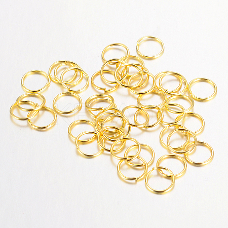 Iron Open Jump Rings LS-IFIN-A018-4mm-G-NF-1