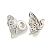 Brass Cubic Zirconia Beads KKB-L215-023P-2