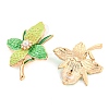 Saint Patrick's Day Theme Zinc Alloy Dangle Stud Earrings LS-EJEW-Z030-01A-LG-2