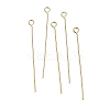 Brass Eye Pins KK-H502-02G-G-1