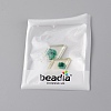 Transparent Clear Resin Pendants RESI-TAC0007-06D-2