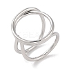 Non-Tarnish 304 Stainless Steel Finger Rings for Women RJEW-G315-01P-1