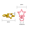 26Pcs 13 Colors Zinc Alloy Swivel Lobster Claw Clasps PALLOY-CJ0001-131-2