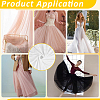 Polyester Stretch Fabric DIY-WH0110-05C-5