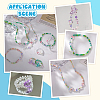 4 Strands 4 Styles Transparent Glass Beads Strand GLAA-PH0003-35-4