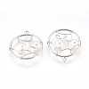 Brass Pendants KK-P153-08P-NF-3