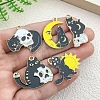 Alloy Enamel Pendants PW-WGB8D3D-01-3