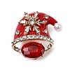 Christmas Enamel Pins JEWB-F042-03G-1