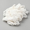 Cotton Embroidery Flower Lace Ribbons SRIB-WH0011-274-2