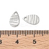304 Stainless Steel Charms STAS-G393-05P-03-3