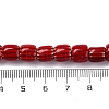 Handmade Lampwork Chevron Beads Strands X-LAMP-K041-01B-09-5