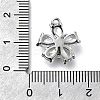 Brass Micro Pave Cubic Zirconia Pendants KK-D312-14P-3
