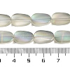 Electroplate Glass Beads Strands EGLA-C009-01B-HR01-4